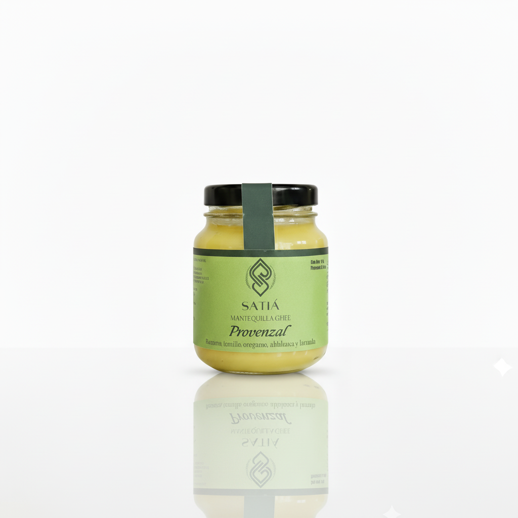 Satia Provenzal Ghee - Mantequilla clarificada con hierbas provenzales