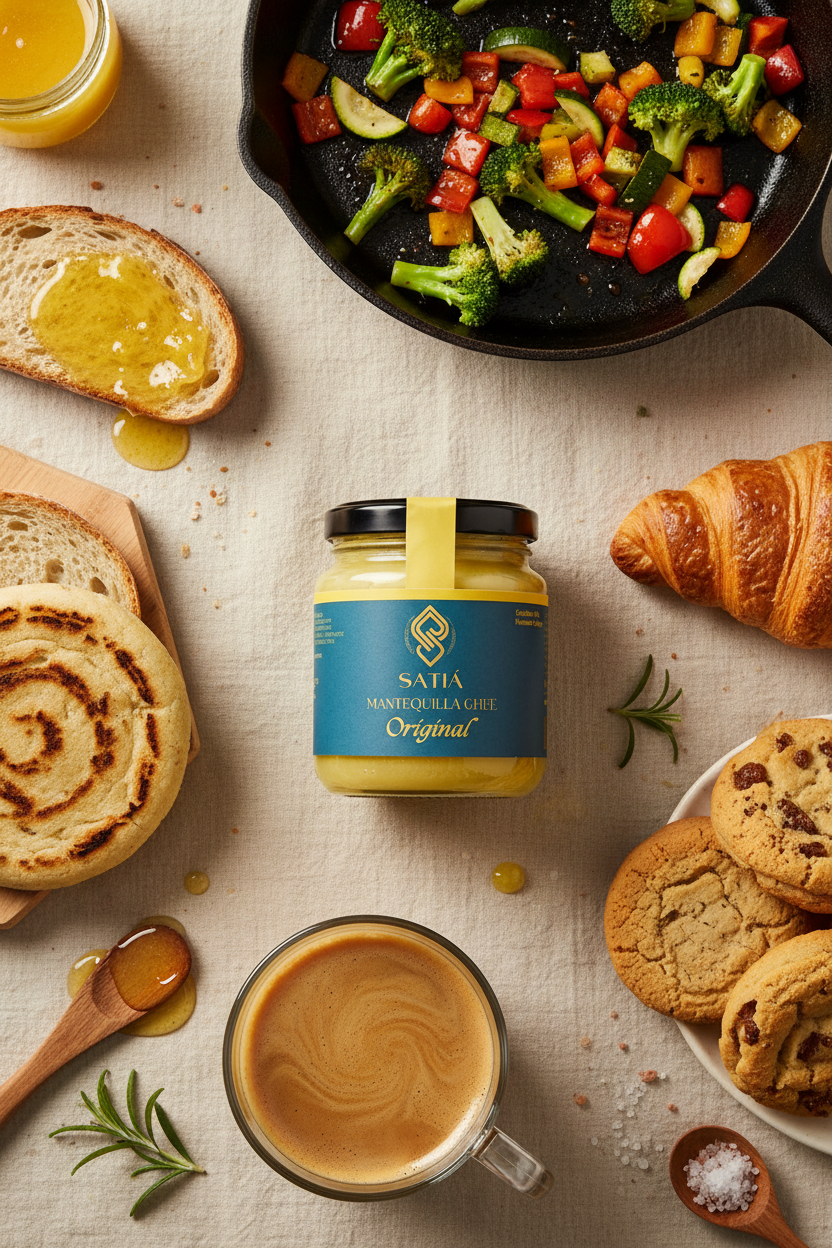 Mil formas de disfrutar tu Ghee - Satia Foods